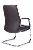 Изображение кресло rv design classic (c2116) кожа темно-коричневая